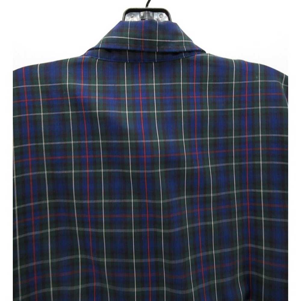 VINTAGE Orvis Shirt 16 Button Up Plaid Bow Peasan… - image 7