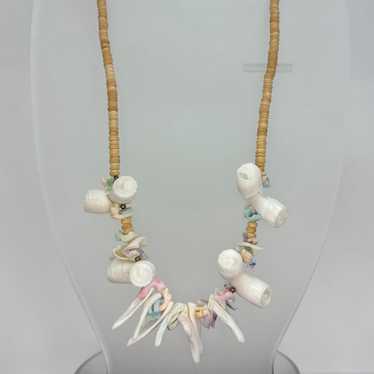 Seashell + Puka Bead Necklace