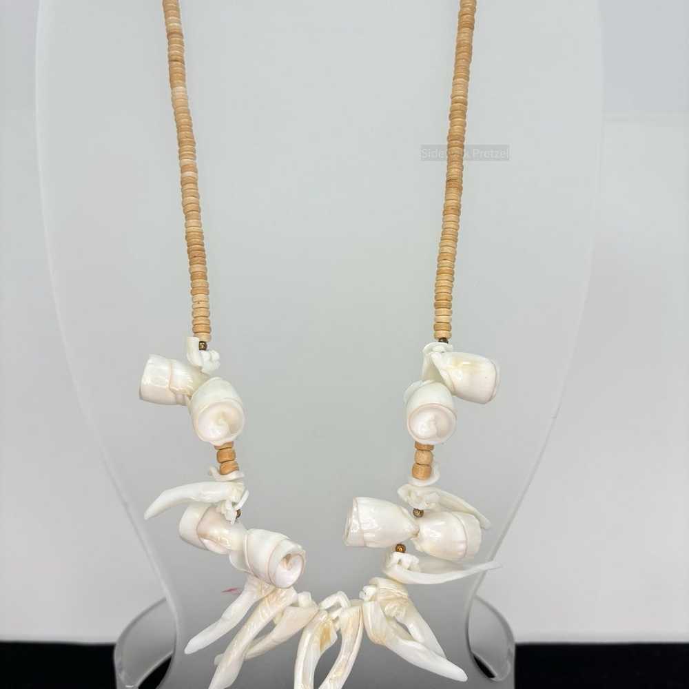 Seashell + Puka Bead Necklace - image 1