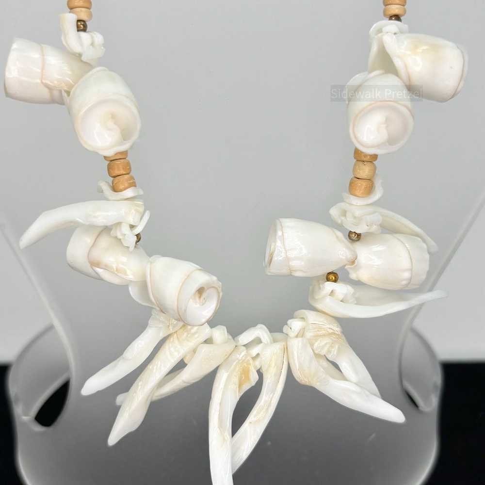 Seashell + Puka Bead Necklace - image 2