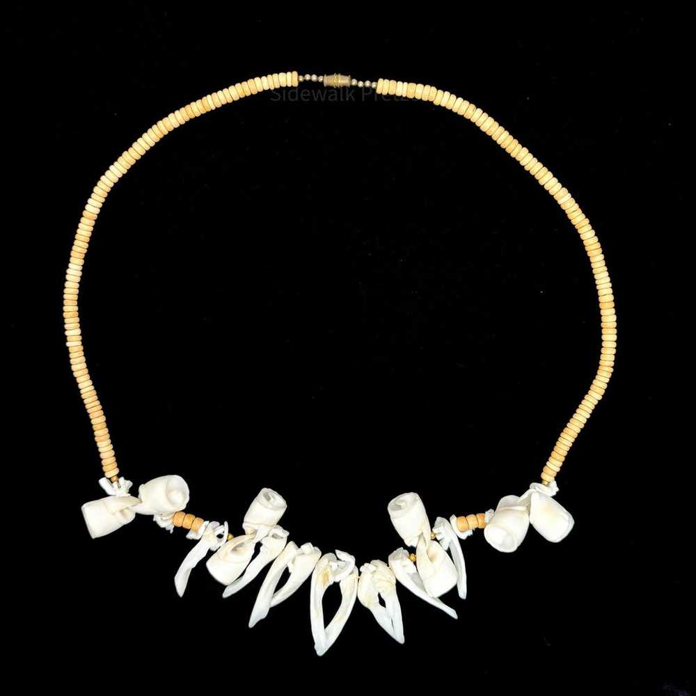 Seashell + Puka Bead Necklace - image 3