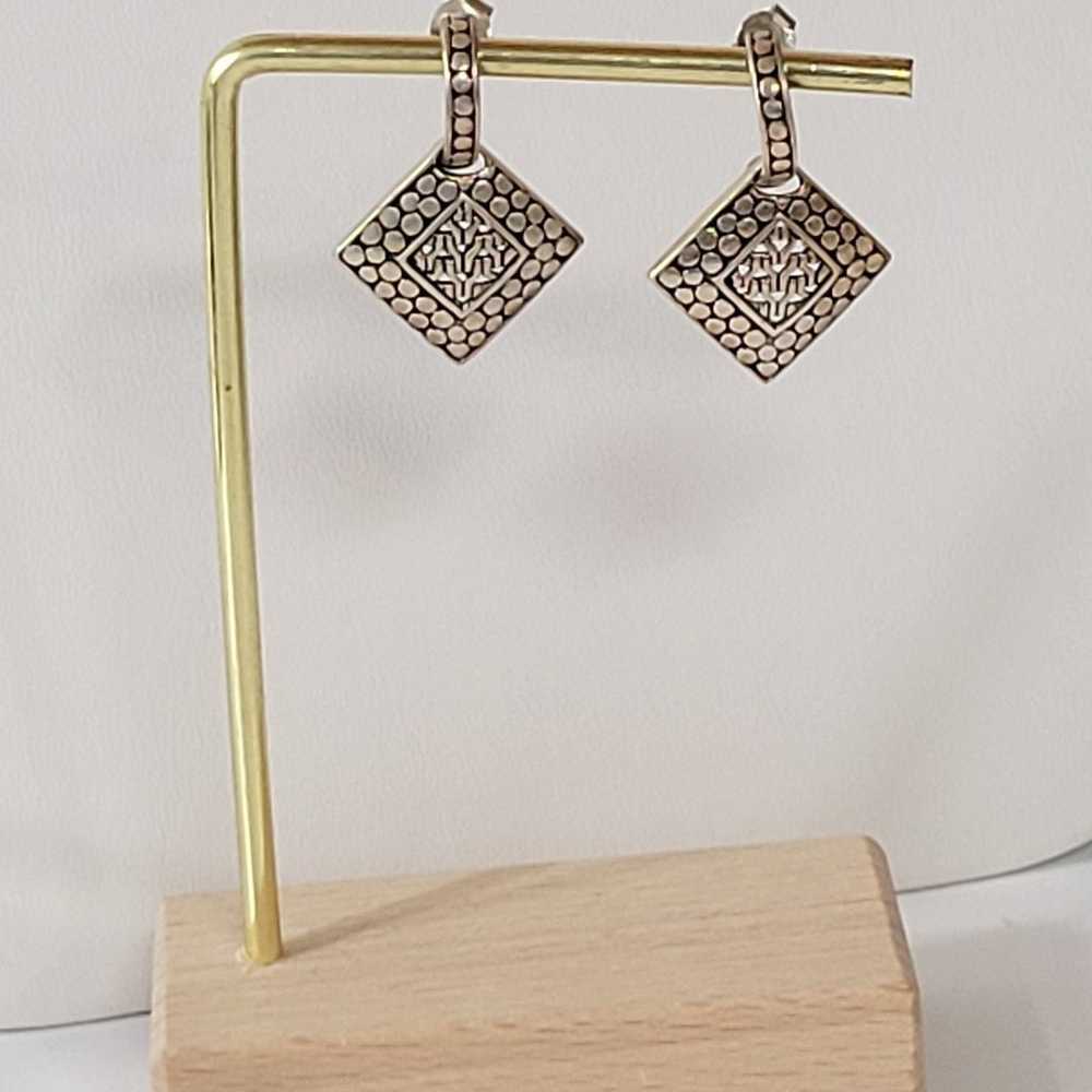 925 Sterling Silver Designer earrings - image 3