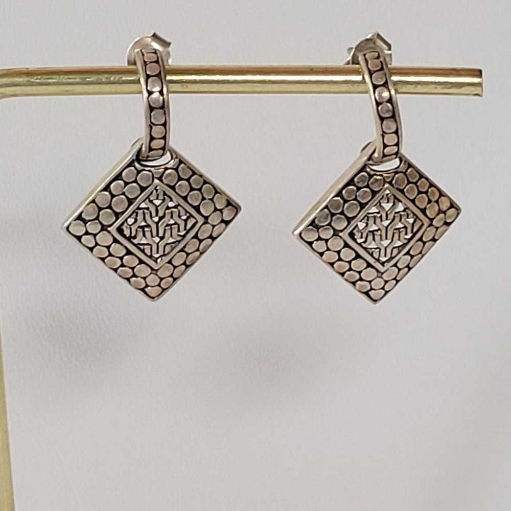 925 Sterling Silver Designer earrings - image 4