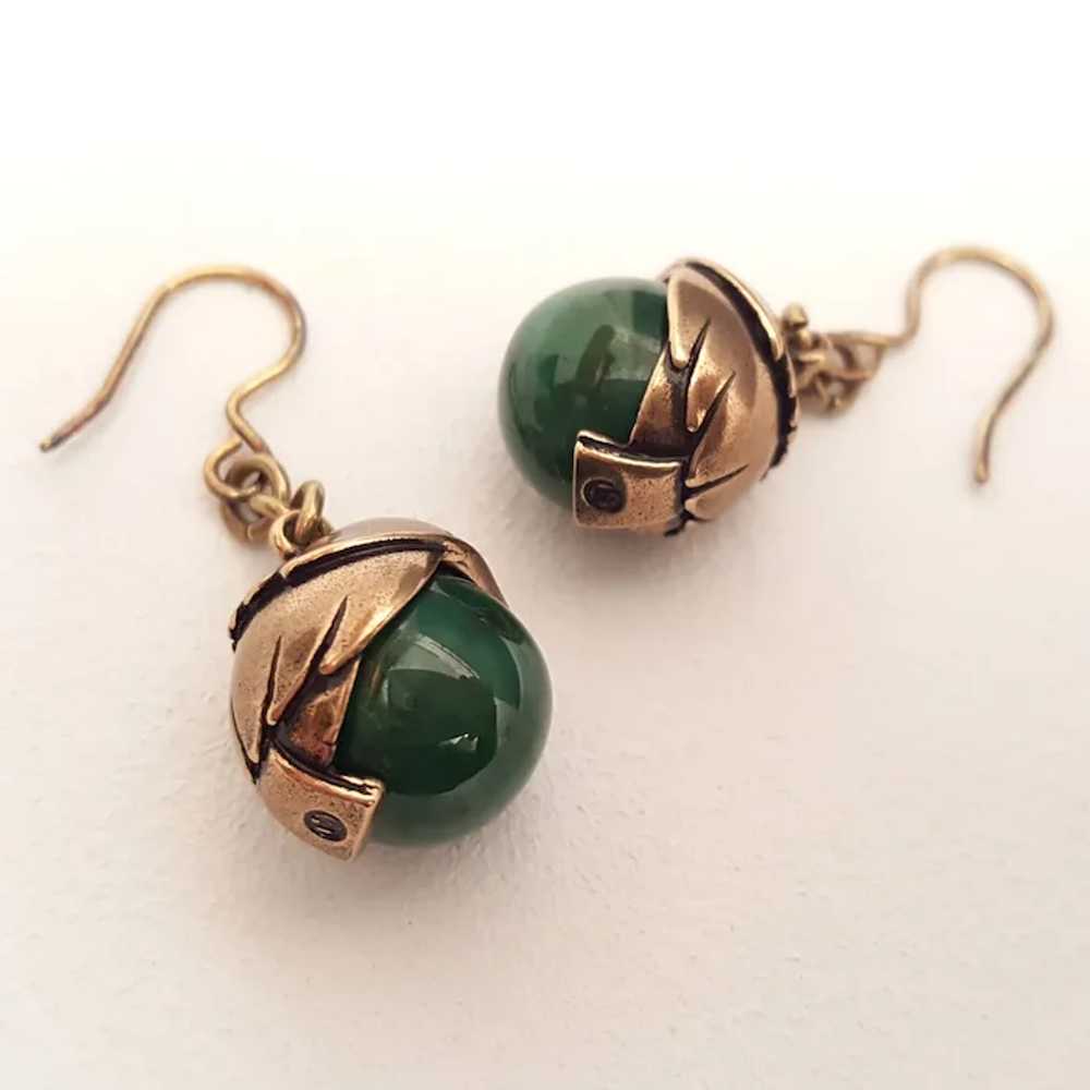 Kalevala Koru - Tintti Bird Bronze Earrings - Fin… - image 7