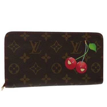 LOUIS VUITTON Monogram Cherry Porte Monnaie Zip L… - image 1