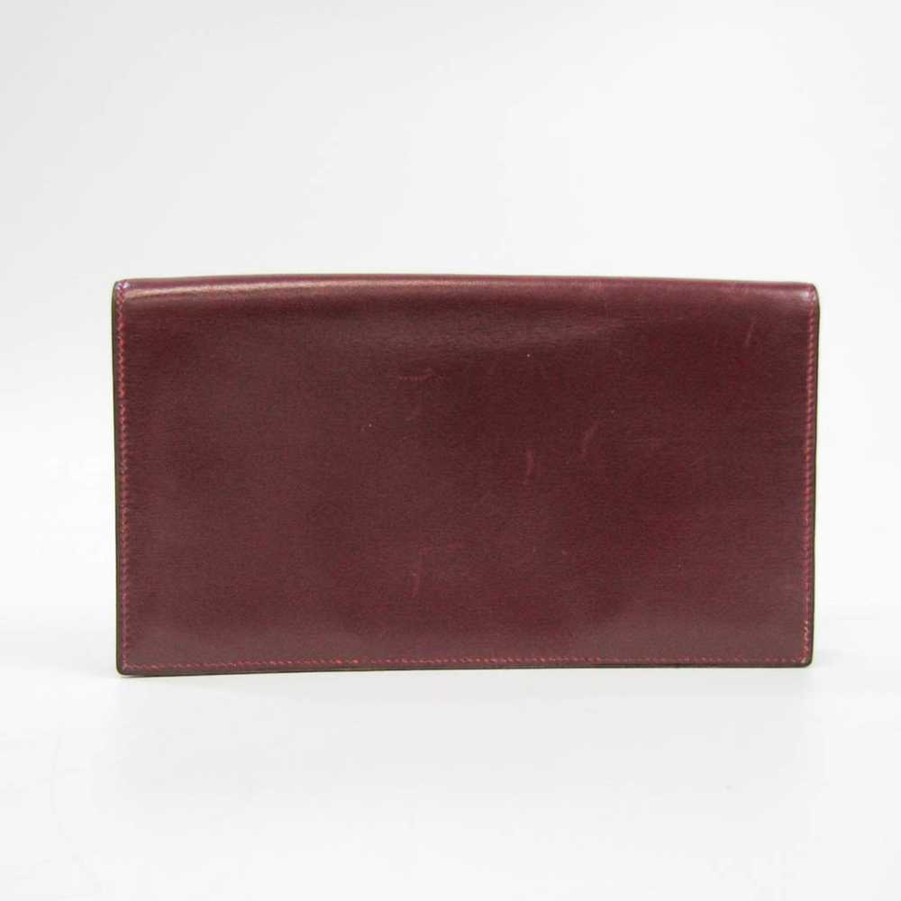 HERMES Women's Leather Long Bill Wallet [bi-fold]… - image 1