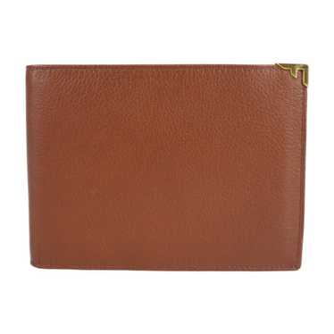 SALVATORE FERRAGAMO folio wallet 22 6020 leather … - image 1