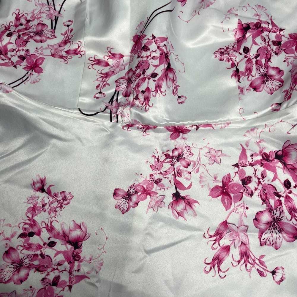1950’s Pink Floral Swing Dress - image 6