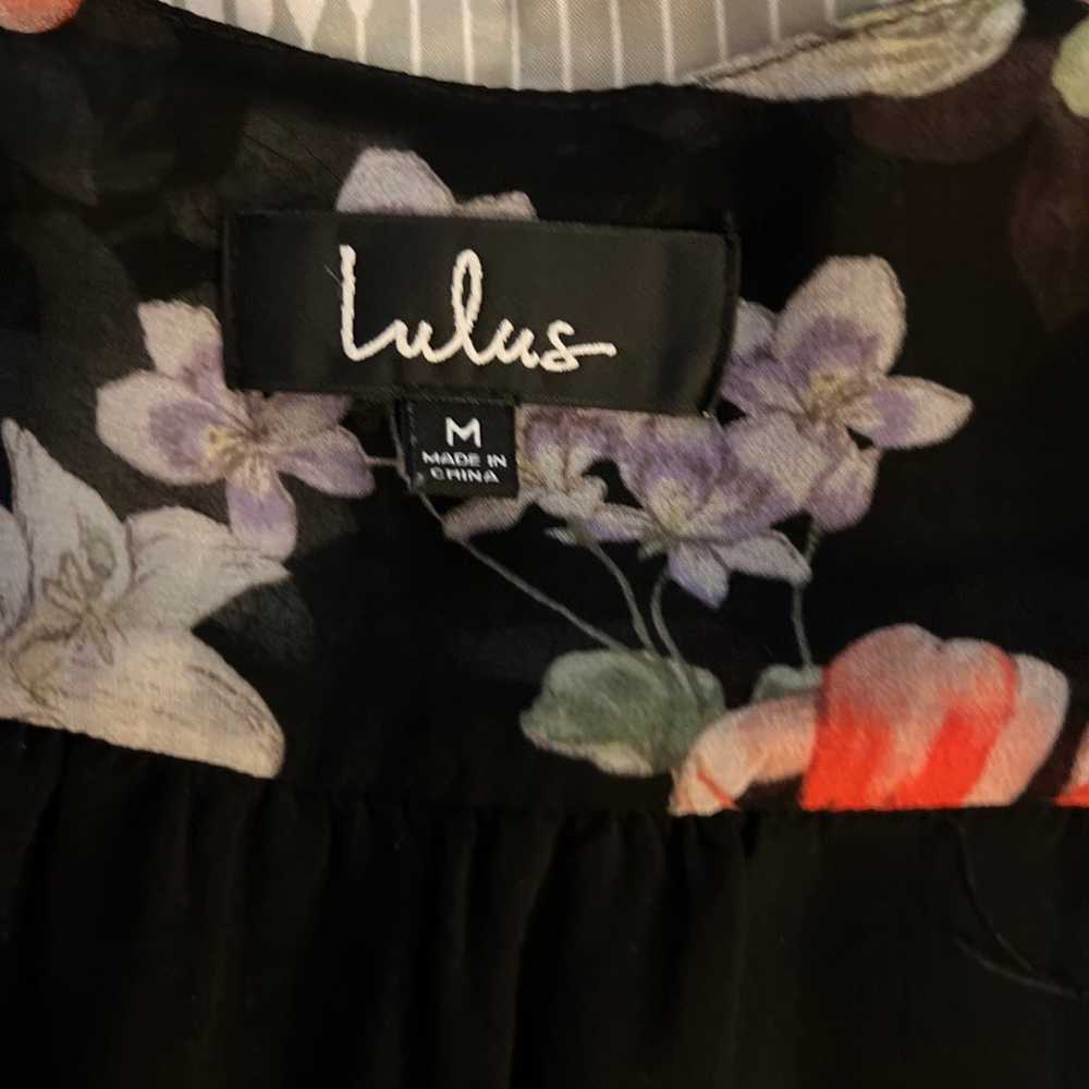 Lulus maxi dress floral ,like new - image 6