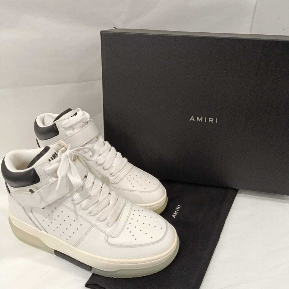 Amiri Leather trainers - image 6