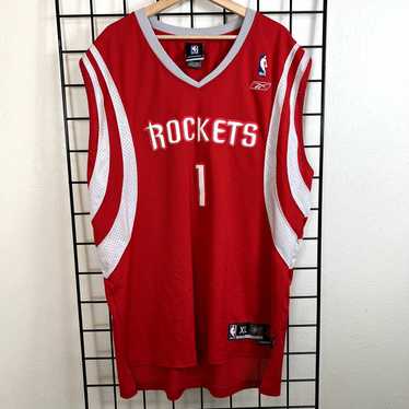 Reebok Houston Rockets 1 Tracy McGrady Jersey Ree… - image 1