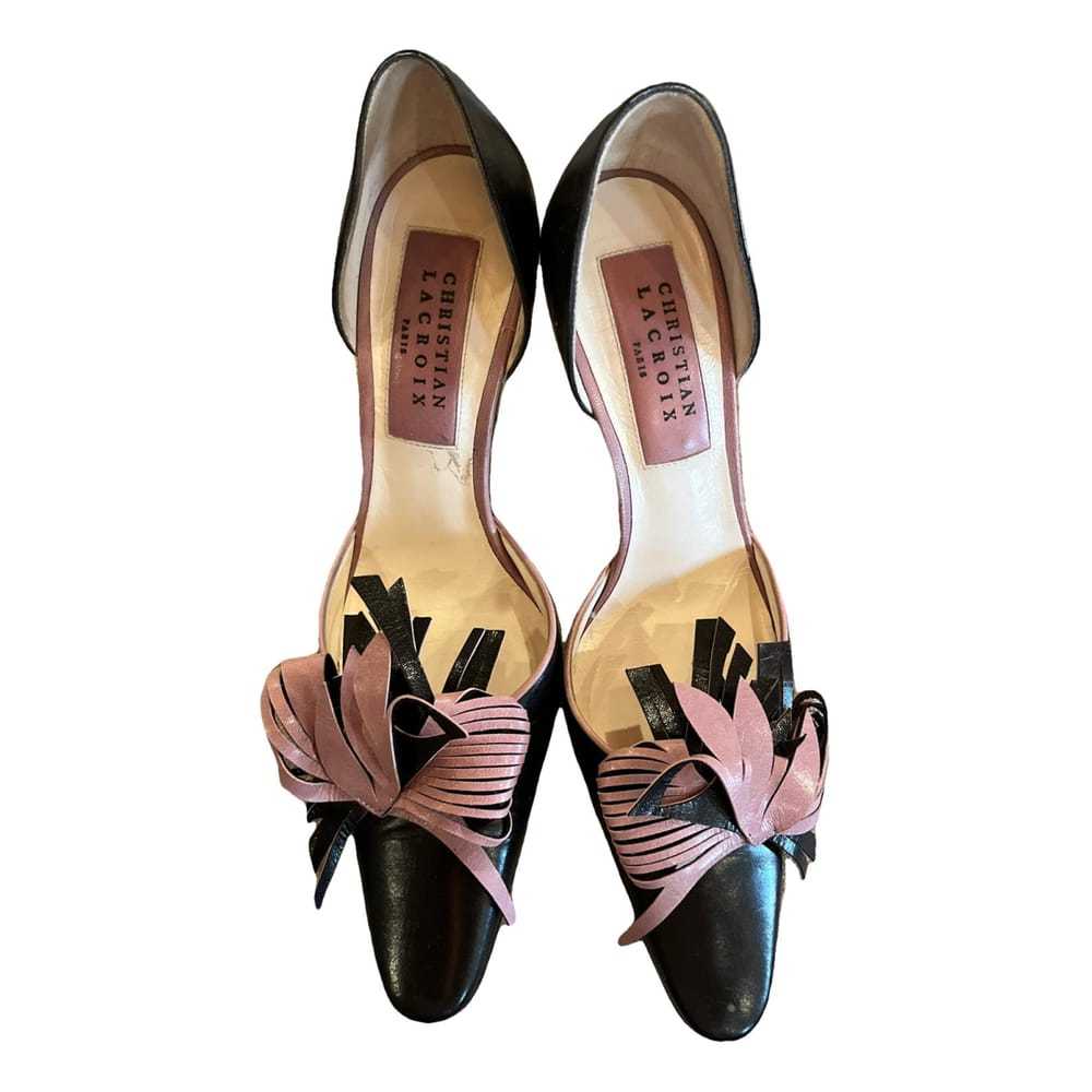 Christian Lacroix Leather heels - image 1