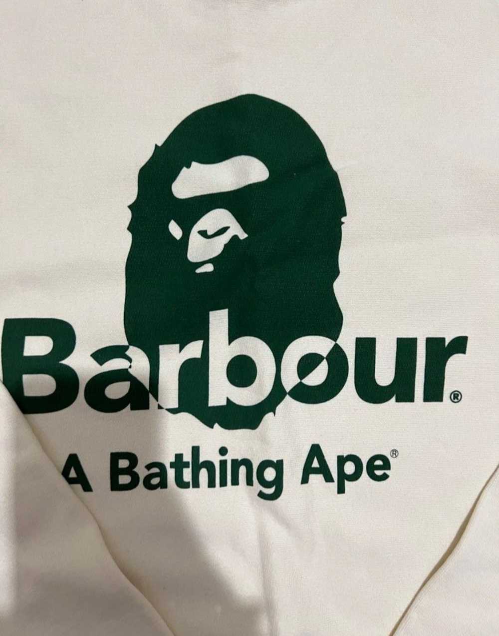 Bape × Barbour BAPE x BARBOUR CREWNECK - image 2