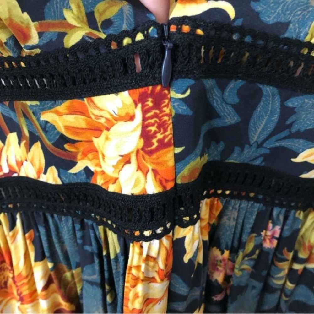 Sandro Sunflower Silk Dress - image 10