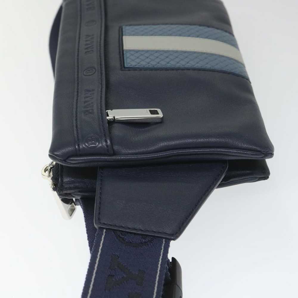 Bally BALLY Waist bag Leather Navy Auth ac2398 - image 3