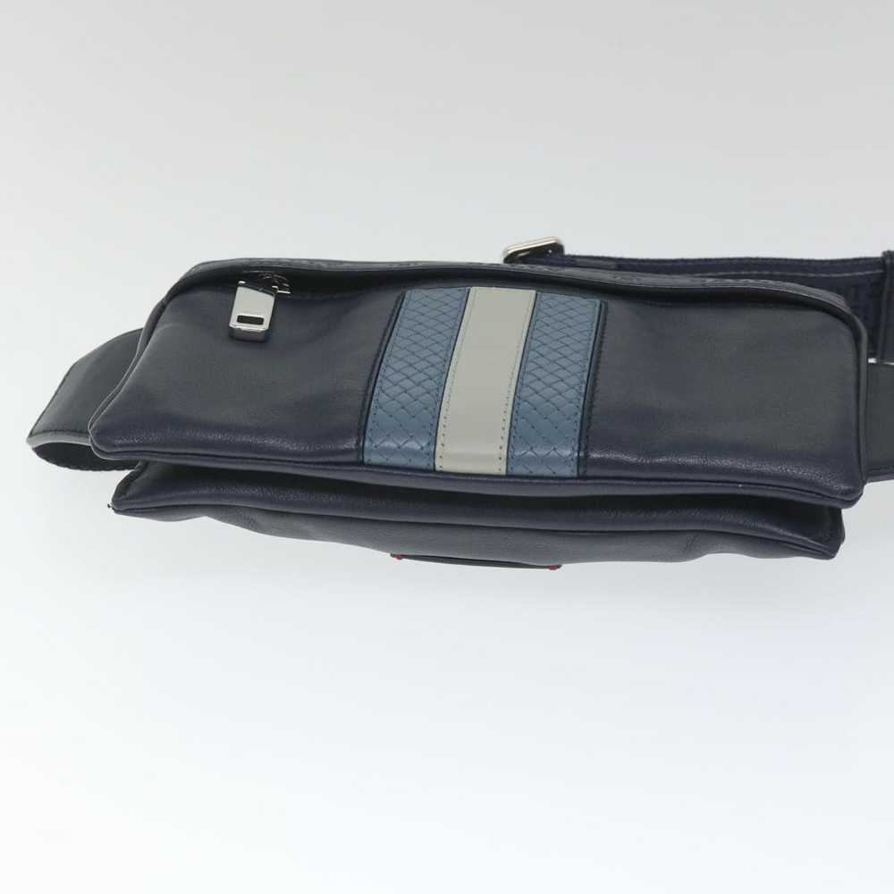 Bally BALLY Waist bag Leather Navy Auth ac2398 - image 5