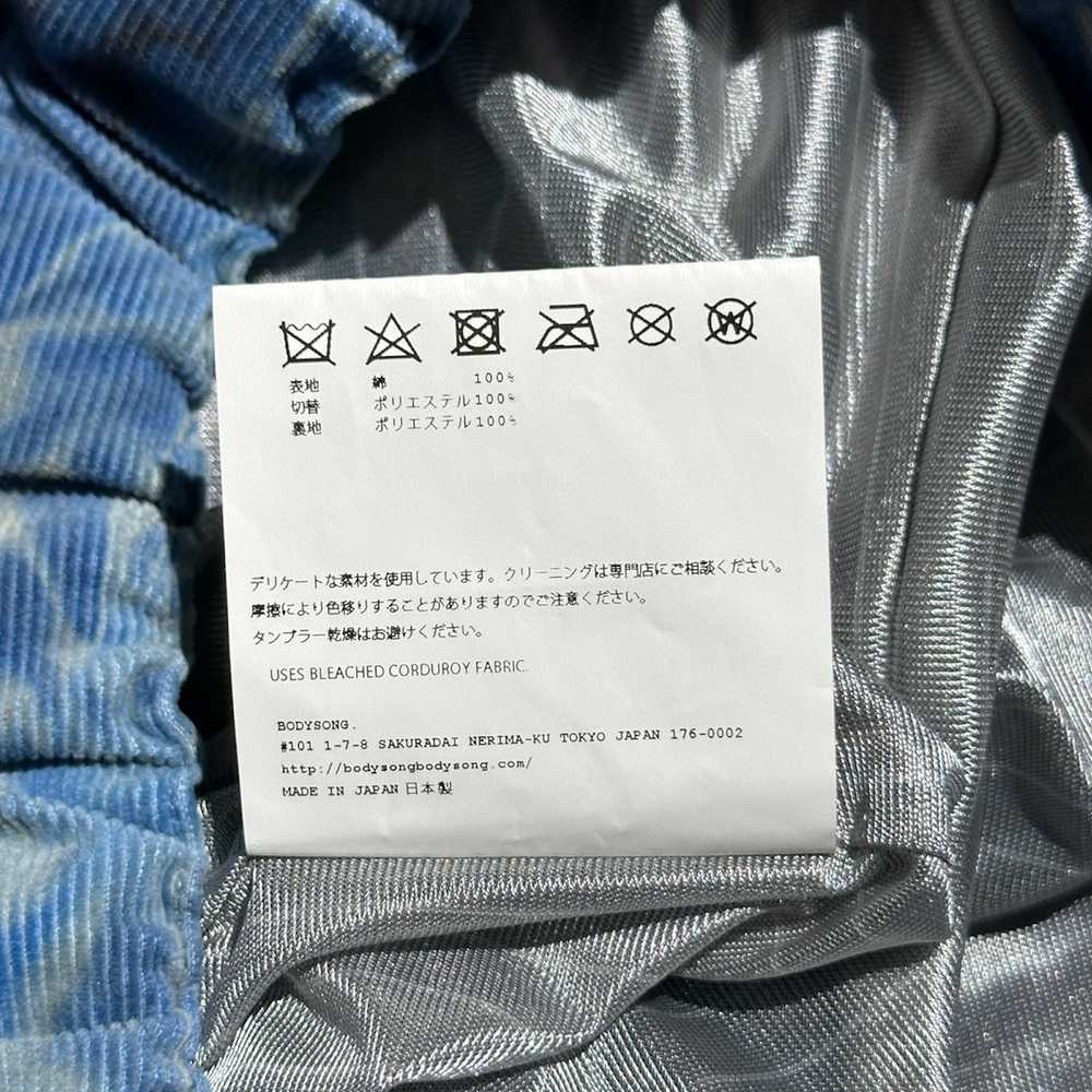Japanese Brand Bodysong hybrid bleached corduroy … - image 6