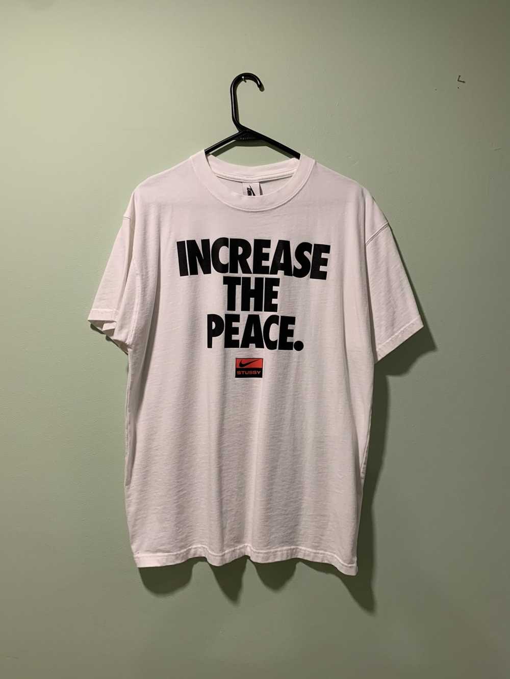 increase the peace stussy nike