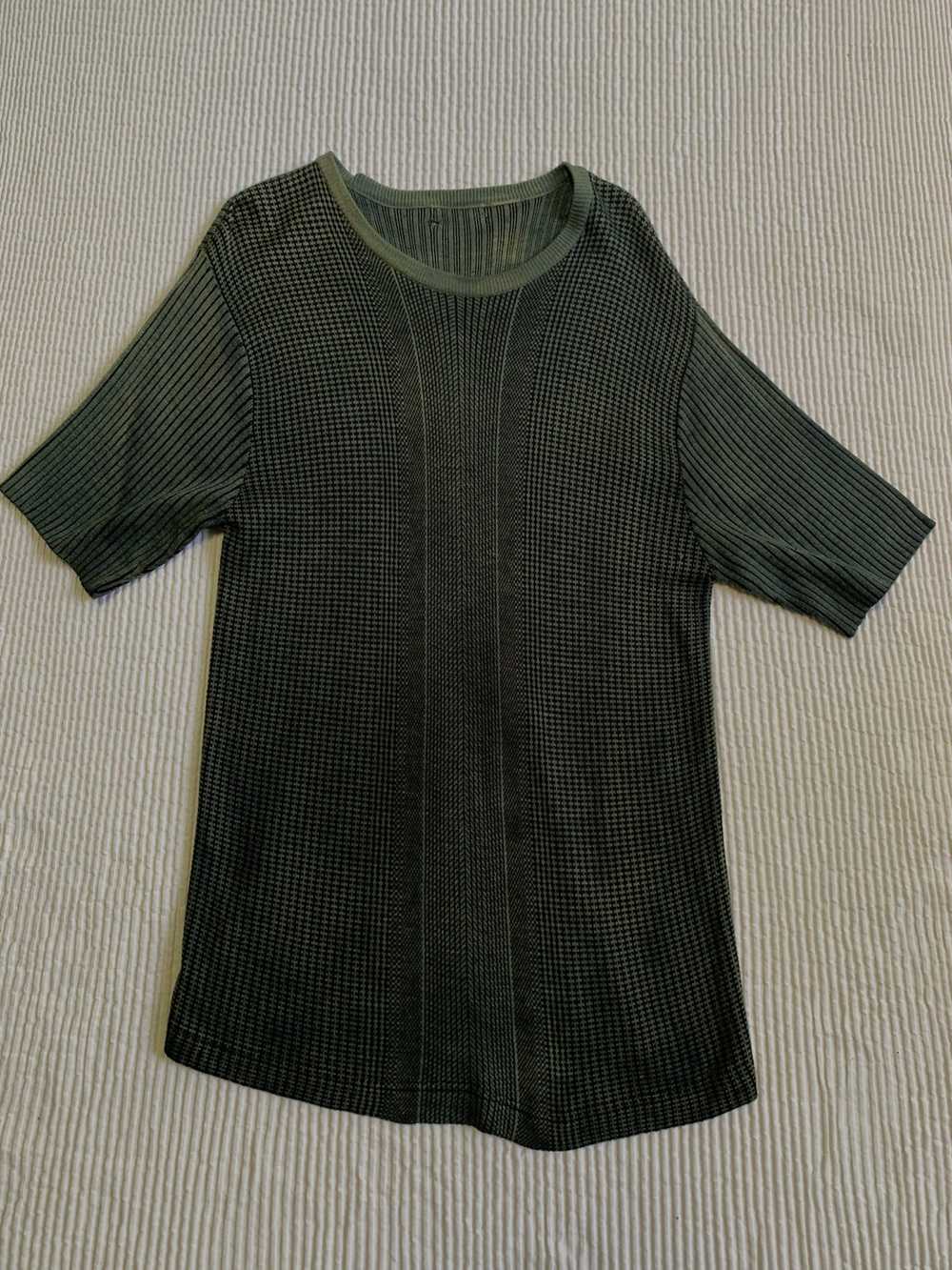 Indigo Knit Indigo Dyed Tee Shirt - image 2