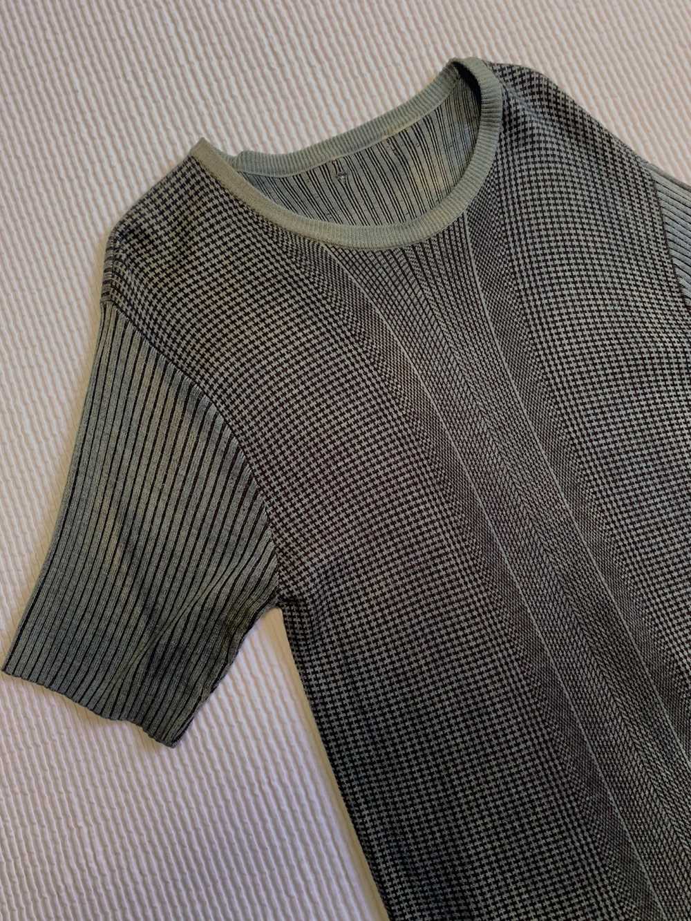 Indigo Knit Indigo Dyed Tee Shirt - image 4