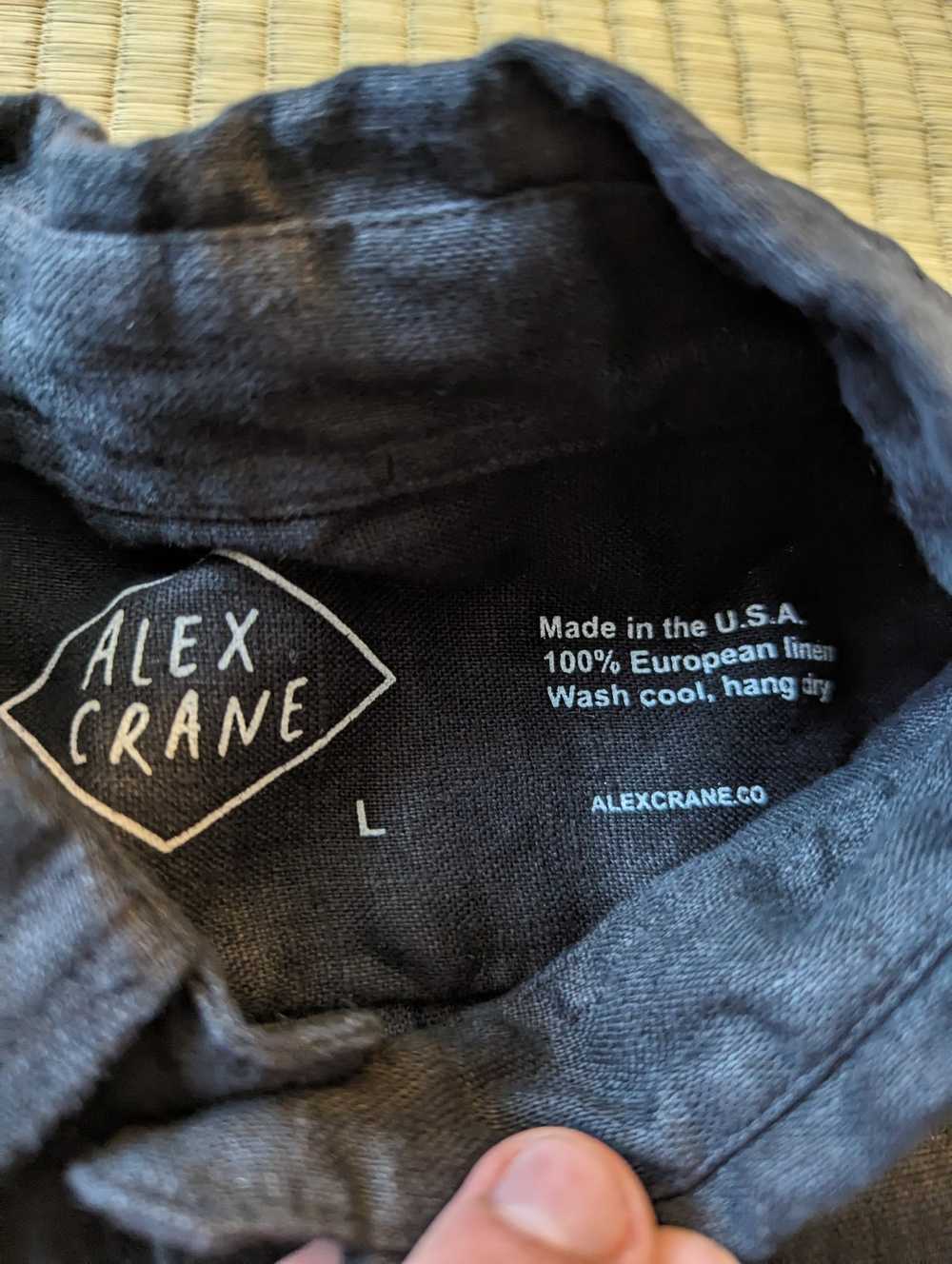 Alex Crane Alex Crane 100% Linen Button Down Shir… - image 3