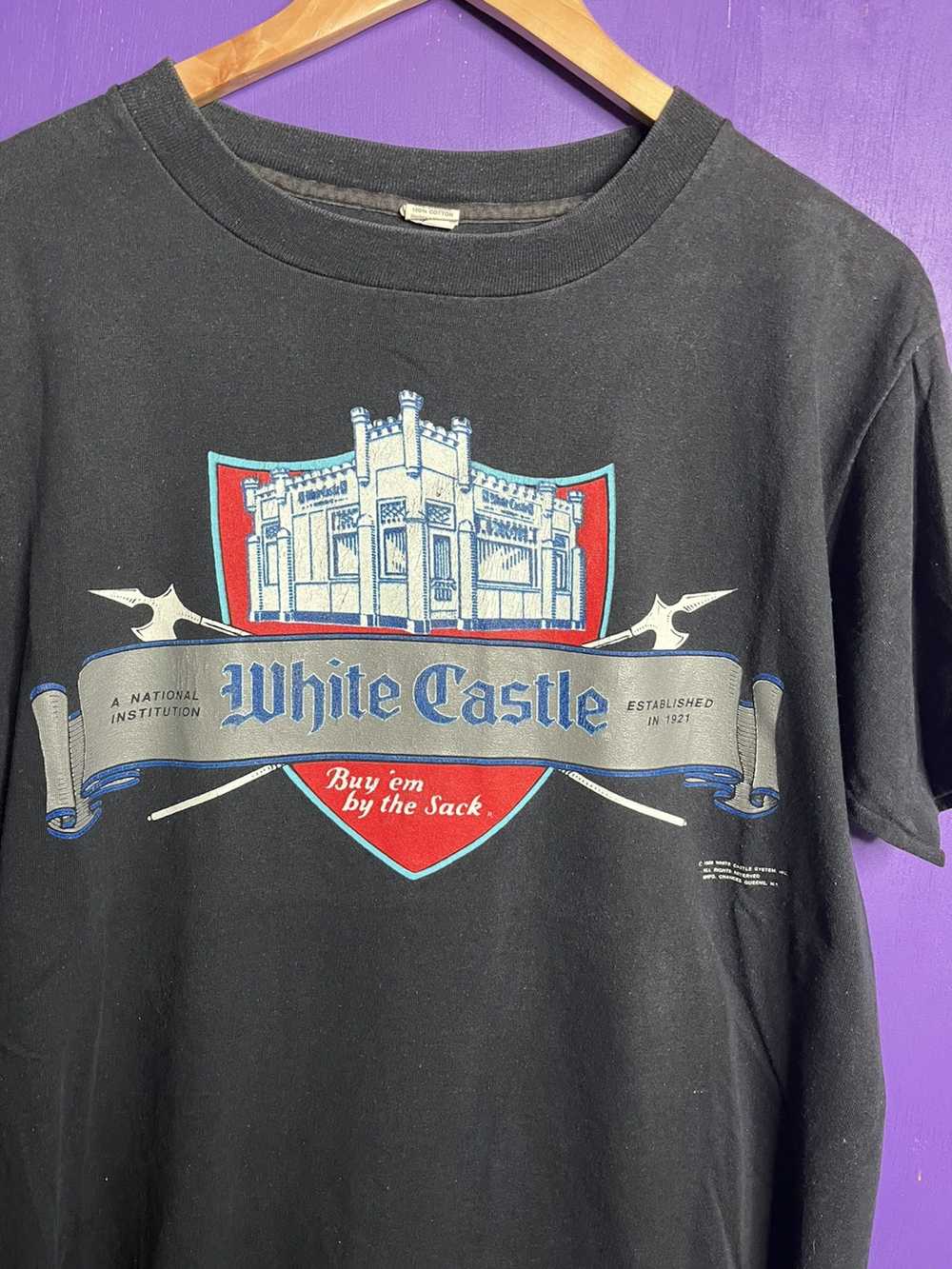 Made In Usa × Vintage Vintage 1989 White Castle l… - image 3