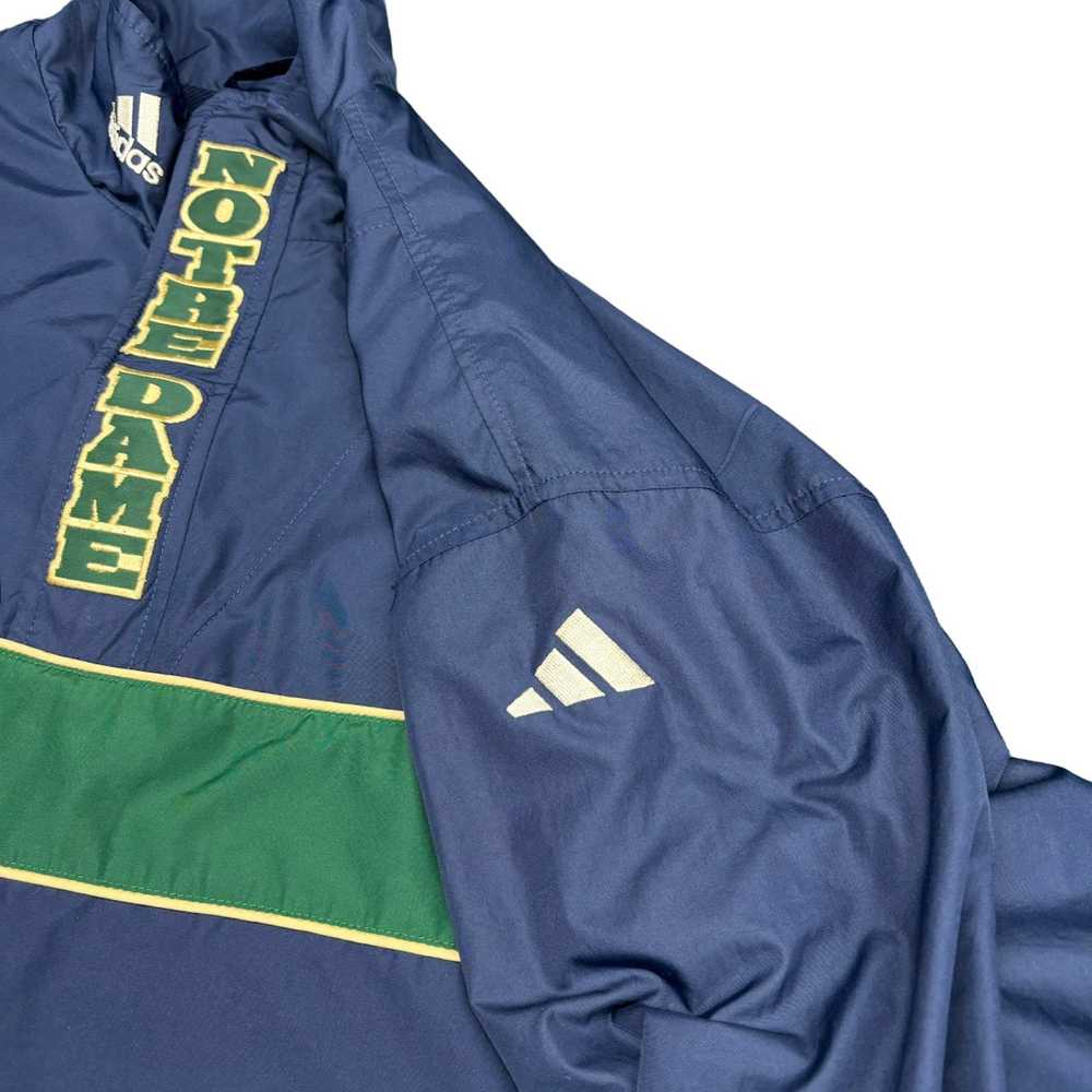 Adidas × Vintage Vintage Notre Dame Windbreaker J… - image 3