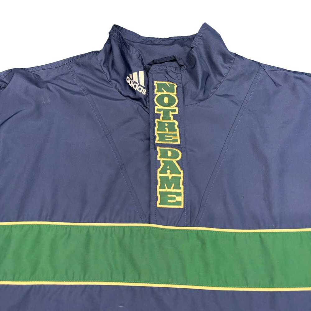 Adidas × Vintage Vintage Notre Dame Windbreaker J… - image 5