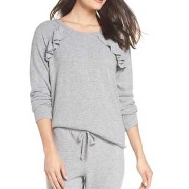 Chaser LA CHASER Love Ruffle Knit Pullover in Sma… - image 1