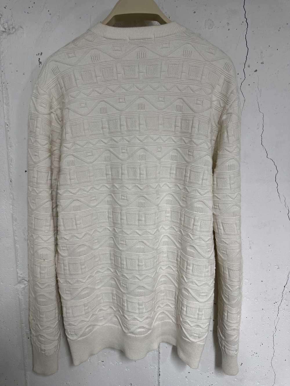 Supreme Supreme Jacquard Knit Sweater Natural Lar… - image 2