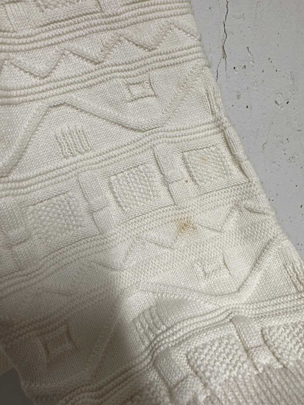 Supreme Supreme Jacquard Knit Sweater Natural Lar… - image 4