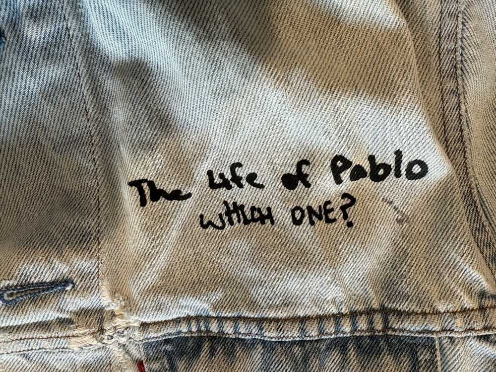 Kanye West Life Of Pablo Denim Jacket - image 3