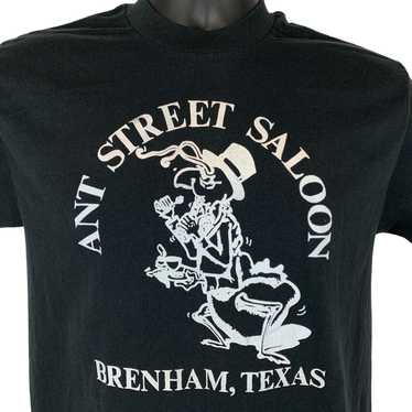 Tee Jays Ant Street Saloon Vintage 80s T Shirt Sma