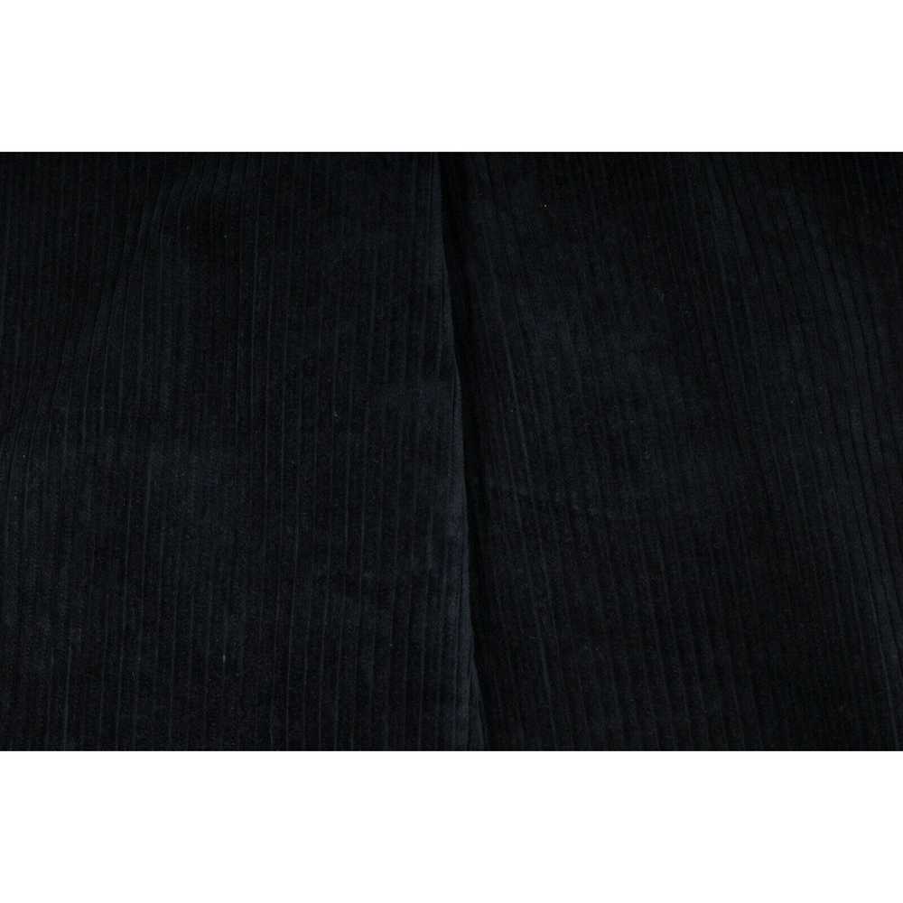 Marni Wide Leg Pants 46 Navy Blue Black Corduroy … - image 6