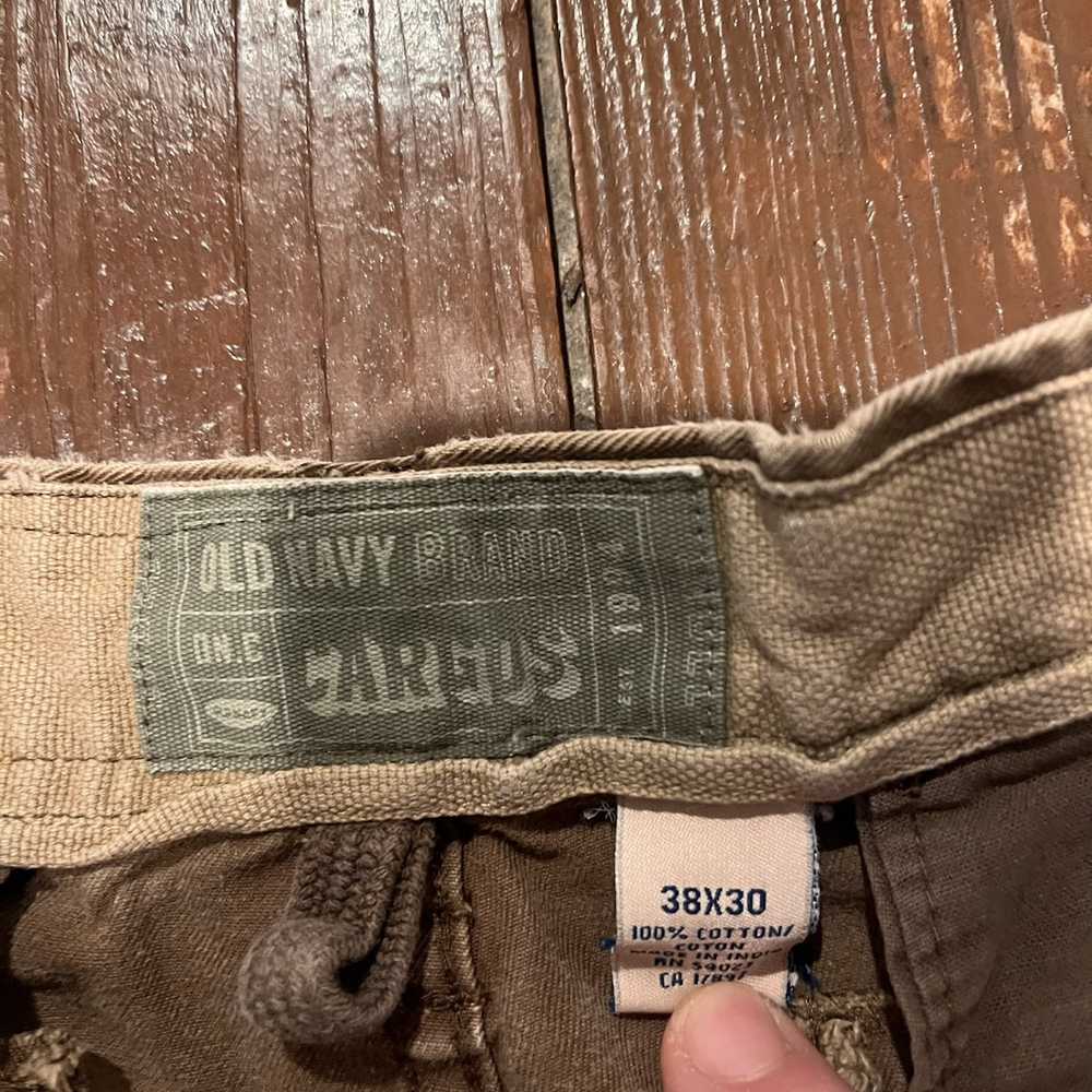 Old Navy Vintage baggy old navy cargo jeans - image 3