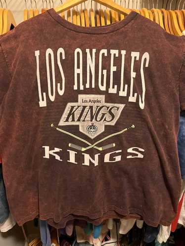 NHL × Sportswear × Vintage 90s Acid Wash LA Kings 