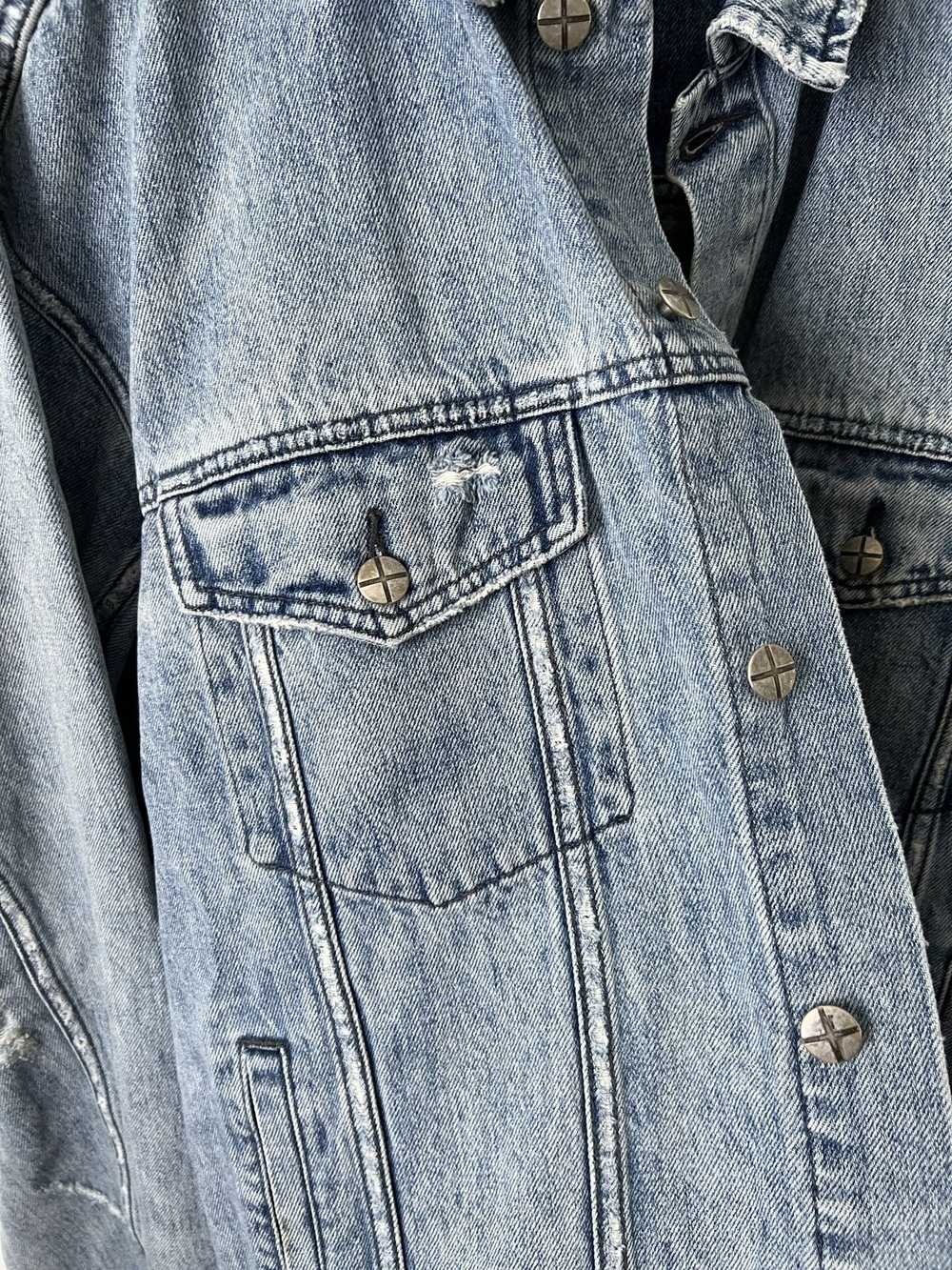 Ksubi Distressed Denim Jacket - image 11