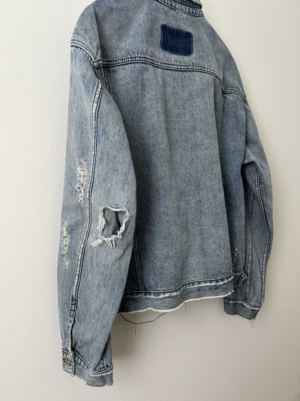 Ksubi Distressed Denim Jacket - image 12