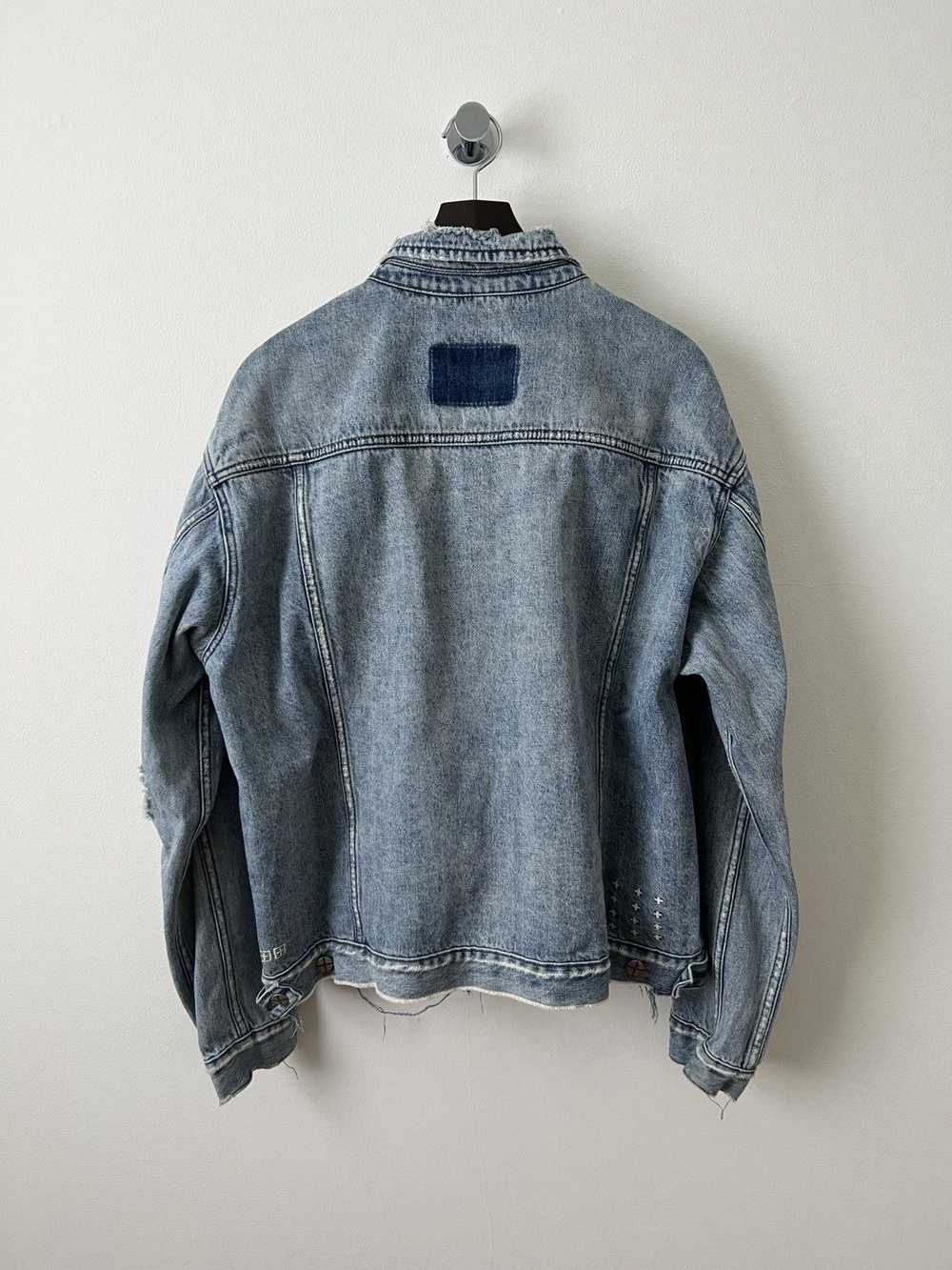 Ksubi Distressed Denim Jacket - image 4