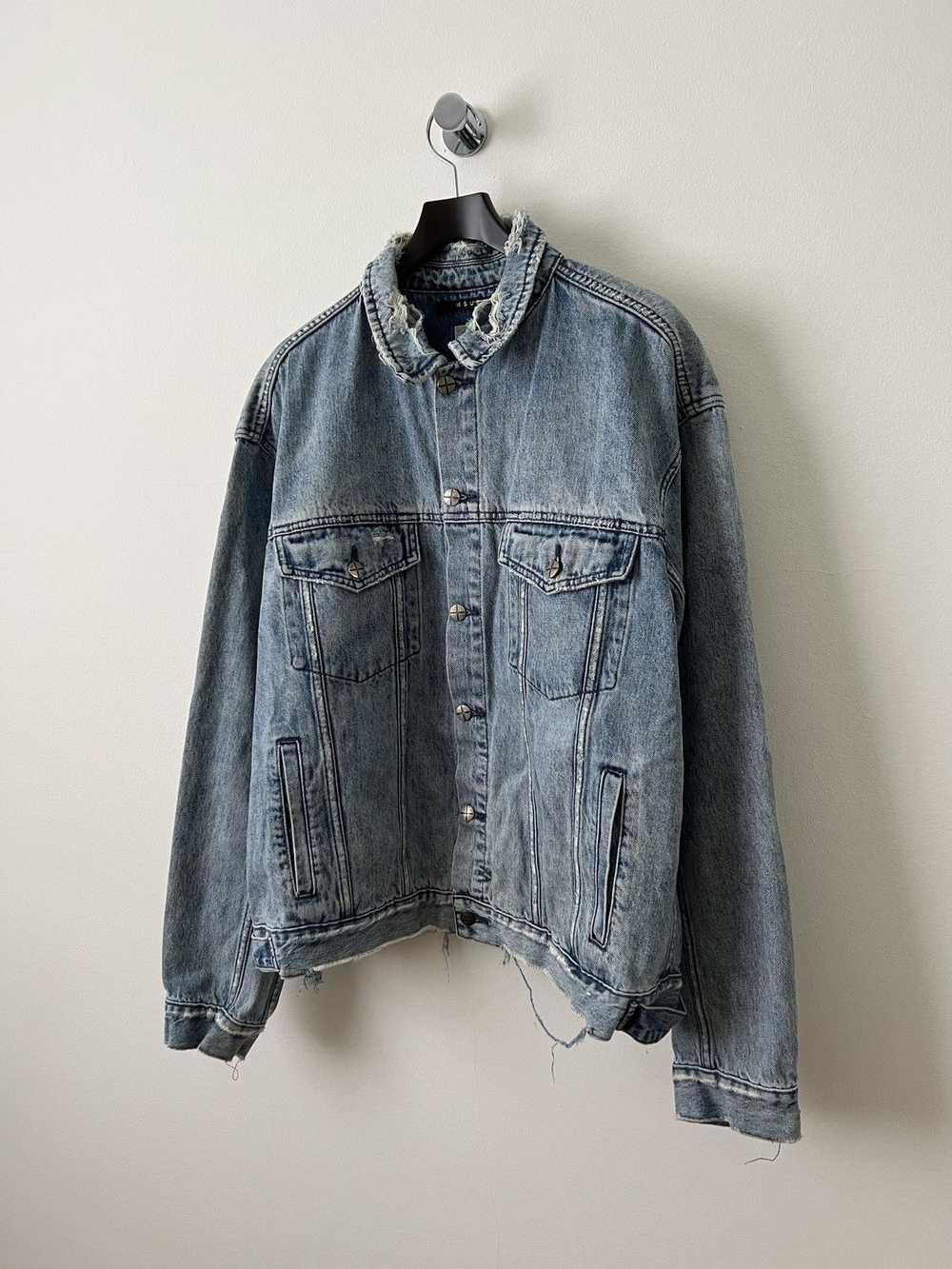 Ksubi Distressed Denim Jacket - image 5