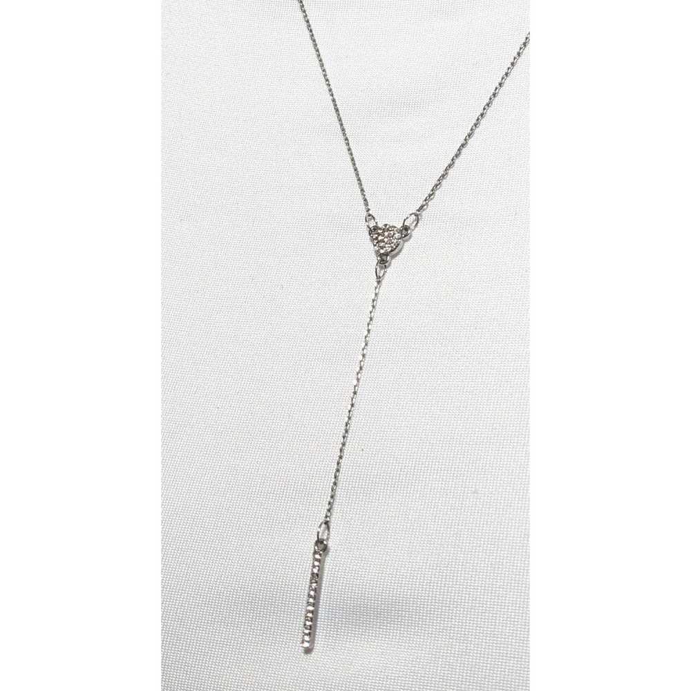 Other Charming Charlie Dainty Rhinestone Lariat N… - image 1