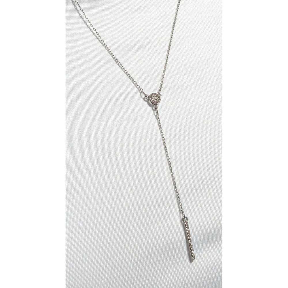 Other Charming Charlie Dainty Rhinestone Lariat N… - image 4