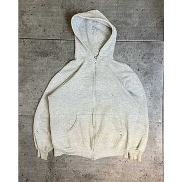 Russell Athletic Gray Russell Zip Up Jacket (XXL)… - image 1