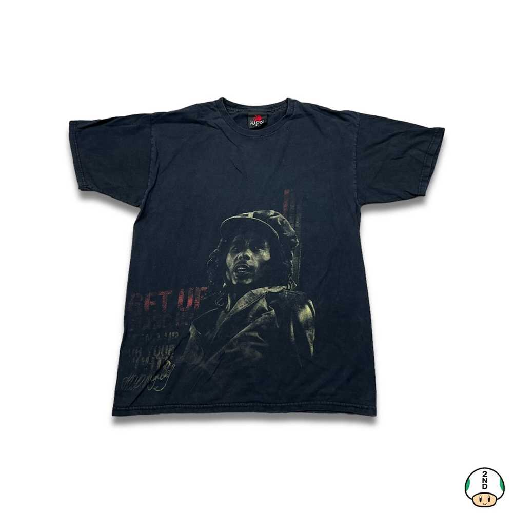 Bob Marley × Vintage × Zion Rootswear Vintage Y2K… - image 1