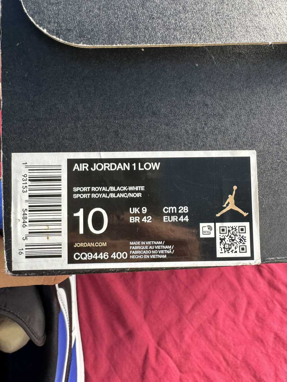 Jordan Brand × Nike Air Jordan 1 Low Royal Toe - image 2