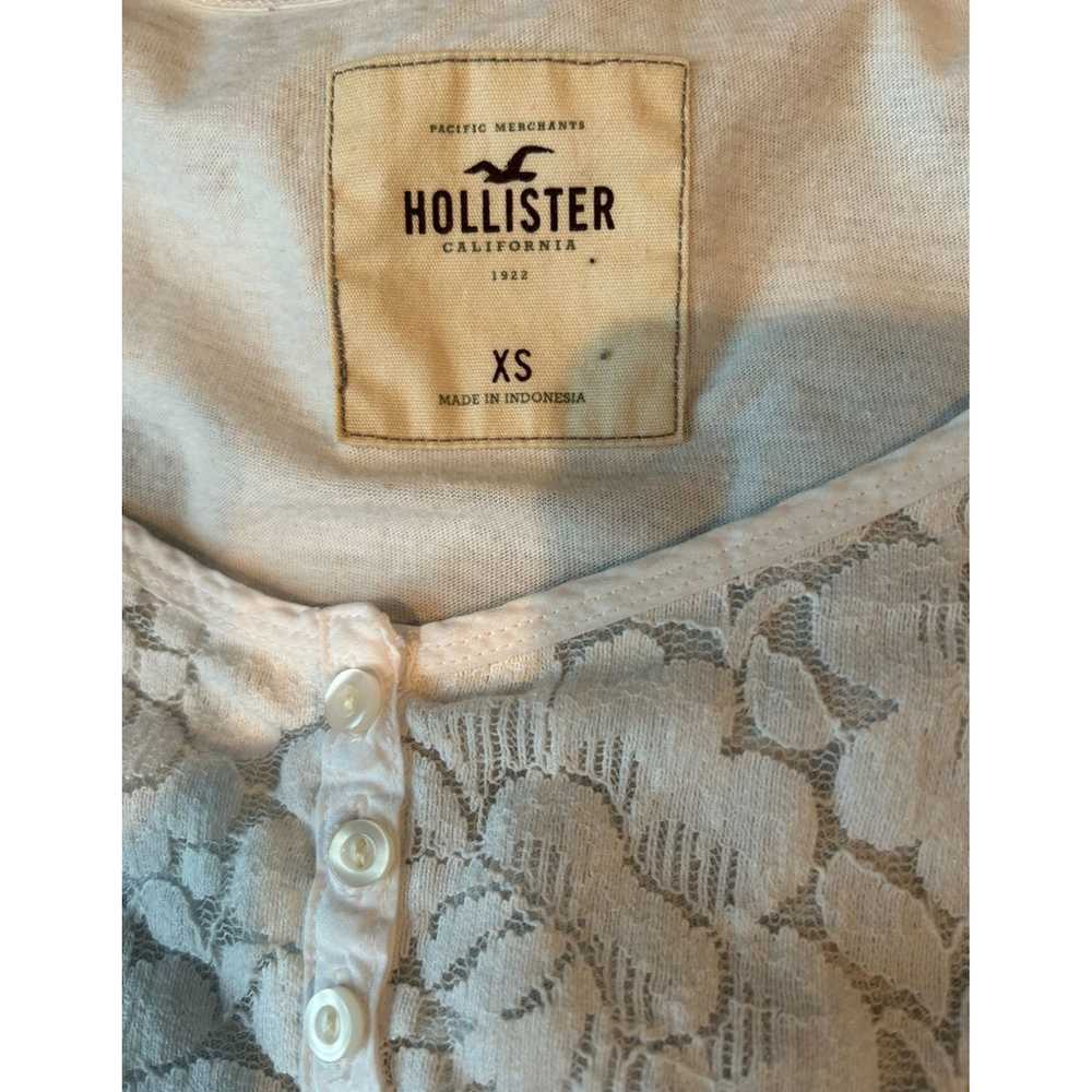 Hollister Hollister California White Lace Blouse … - image 4