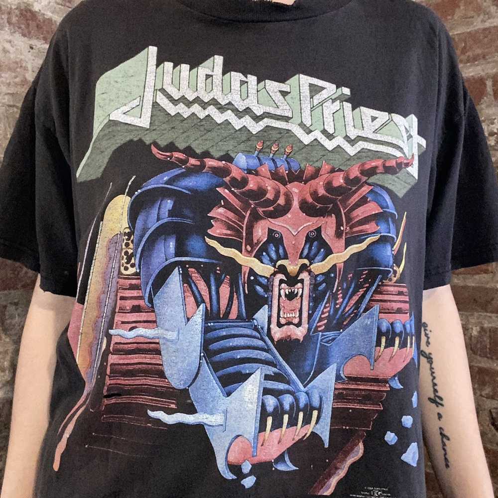 Band Tees × Delta × Vintage Judas Priest Vintage … - image 2