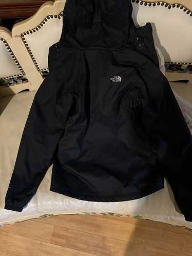 The North Face Black rain jacket