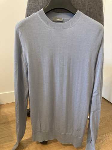 Dior Dior Homme Sweater Small Blue Grey Bee - image 1