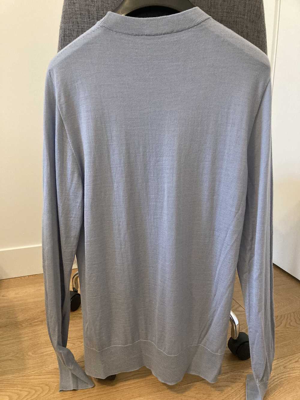 Dior Dior Homme Sweater Small Blue Grey Bee - image 5